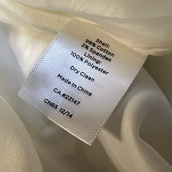 Talbots Petites Green Leaf Print Fit & Flare Dress 2P - Picture 8 of 8